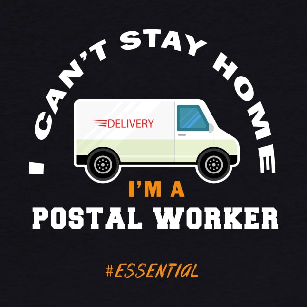 Postal Worker 2020 Quarantined by Flipodesigner